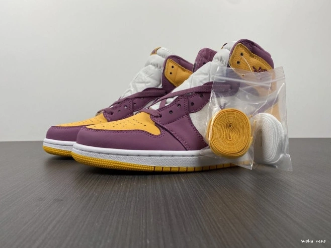 Husky Jordan 555088-706 Brotherhood OG High 1 Air 0821